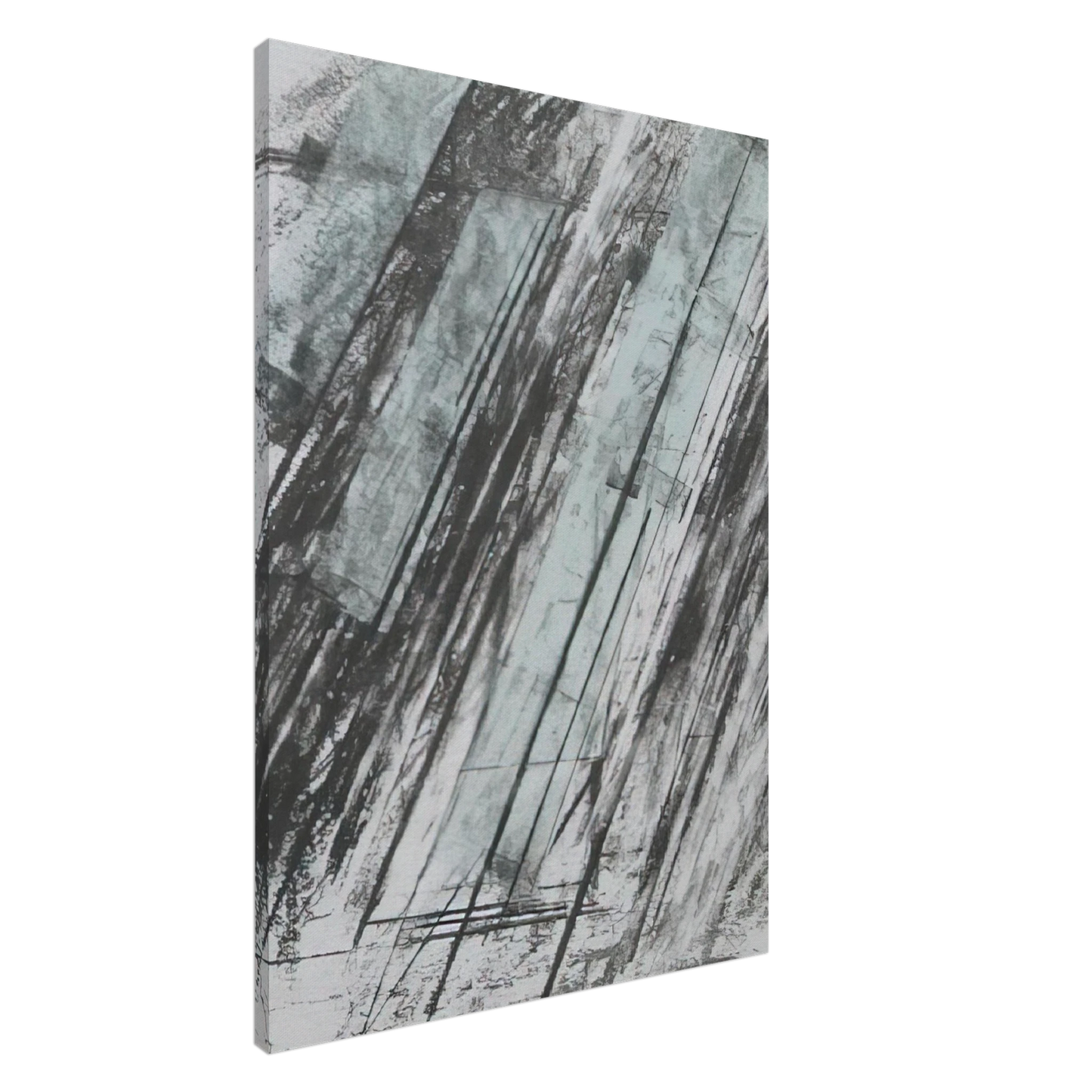 Cy Twombly - Untitled  Bastian 38  Canvas - 20x30 cm / 8x12 inches-canvas