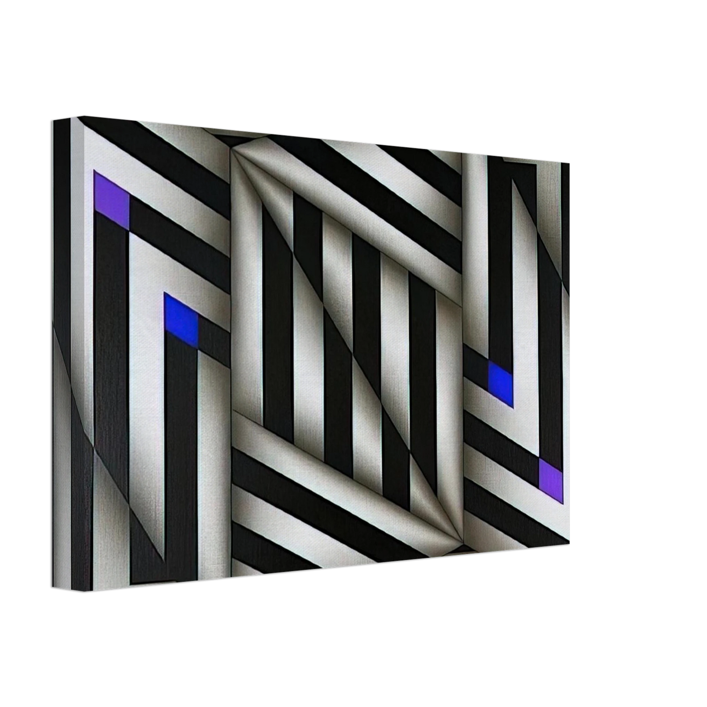 Omar Rayo - Saratoy III - 1980 Canvas - 40x60 cm / 16x24 inches-canvas