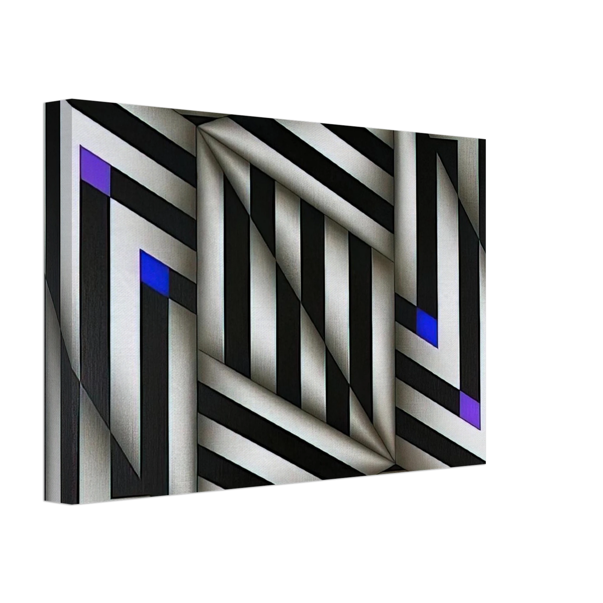 Omar Rayo - Saratoy III - 1980 Canvas - 40x60 cm / 16x24 inches-canvas