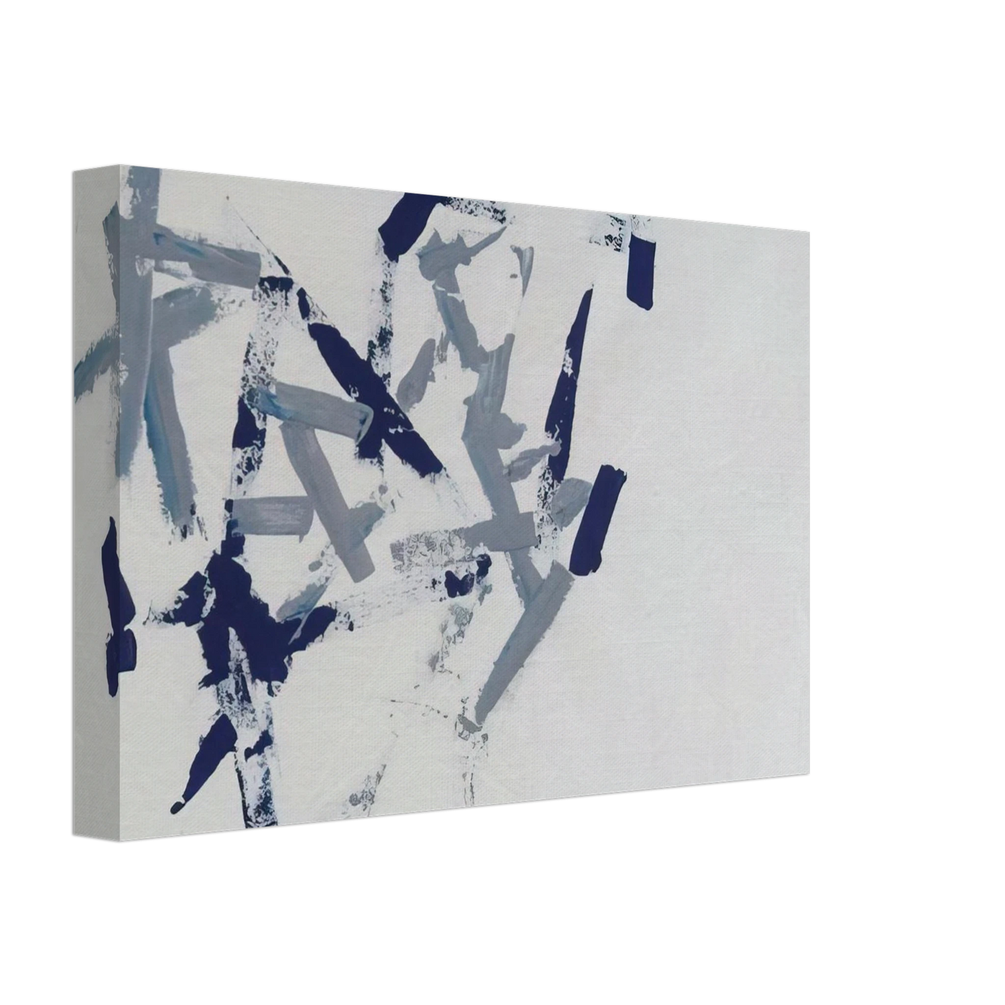 Charlotte Posenenske - Untitled Free Structures - 1962 Canvas - 40x60 cm / 16x24 inches-canvas