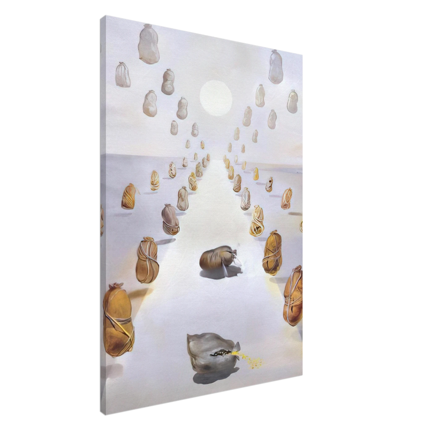 Salvador Dali - THE PATH OF ENIGMAS SECOND VERSION Canvas - 20x30 cm / 8x12 inches-canvas