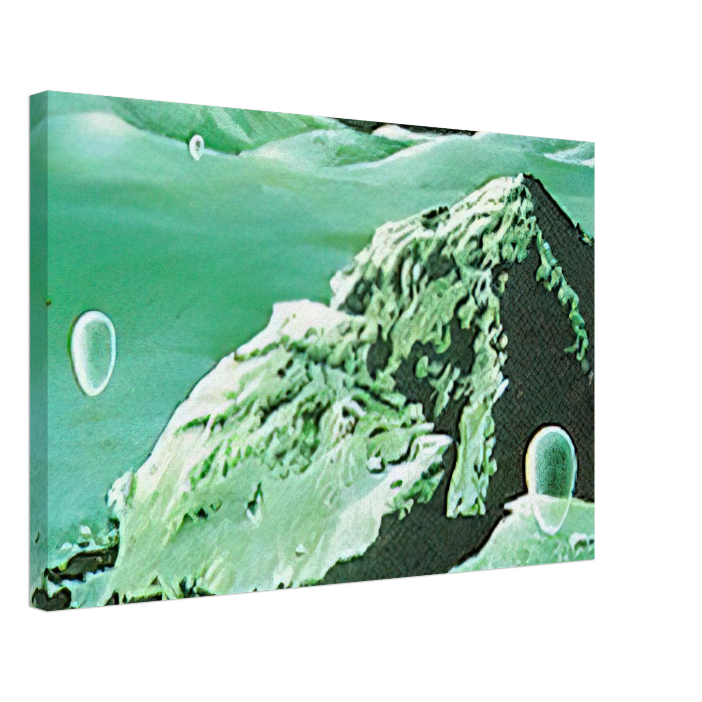 Clarence Holbrook Carter - Eschantos #15 - 1980 Canvas - 70x100 cm / 28x40 inches-canvas