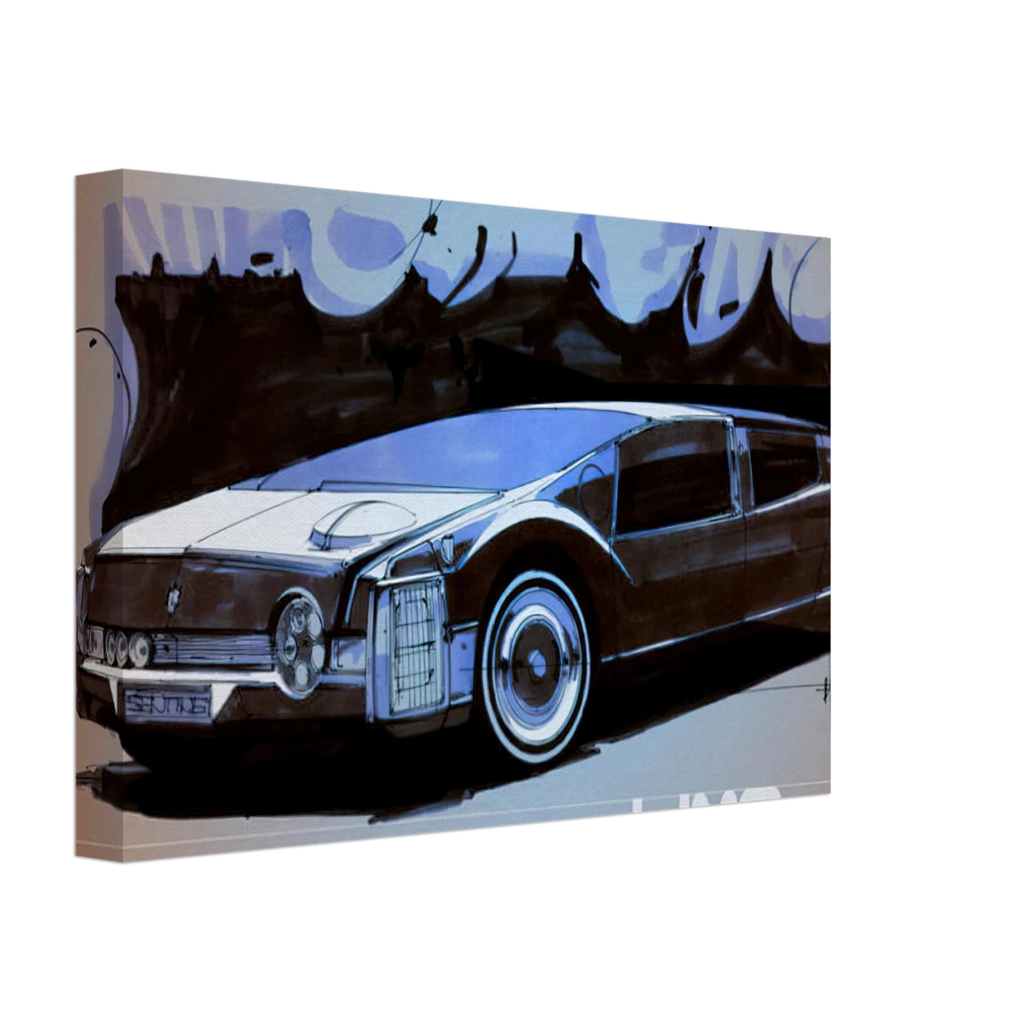 Syd Mead - Syd Mead Canvas - 40x60 cm / 16x24 inches-canvas