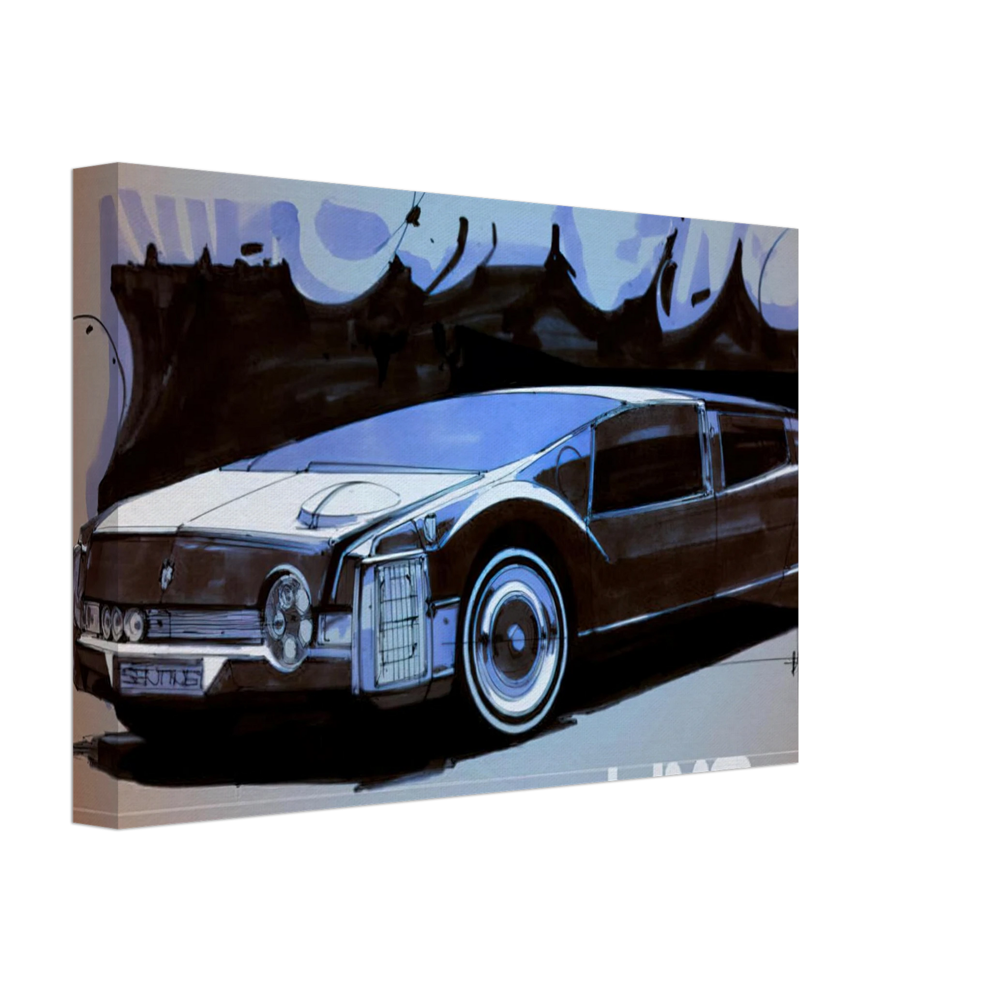 Syd Mead - Syd Mead Canvas - 40x60 cm / 16x24 inches-canvas