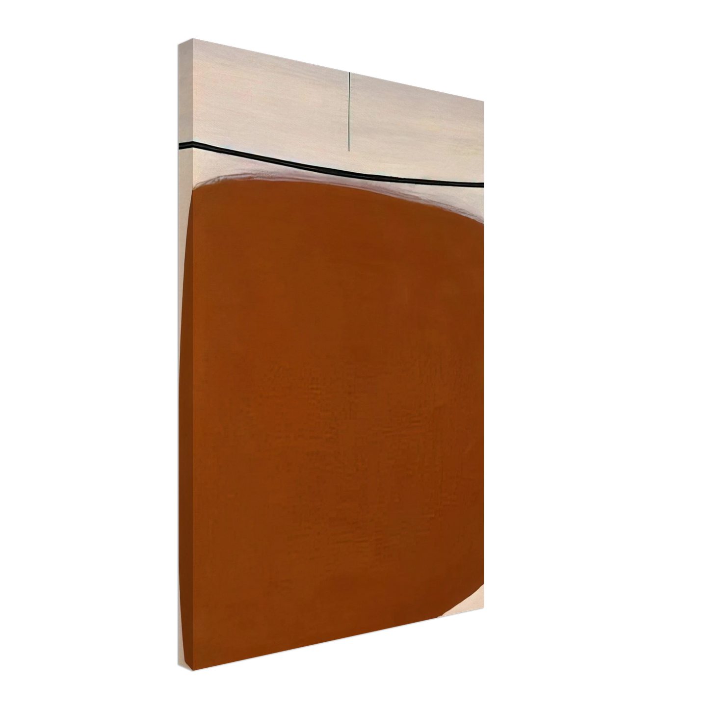 Victor Pasmore - Yellow Abstract - 1961 Canvas - 70x100 cm / 28x40 inches-canvas