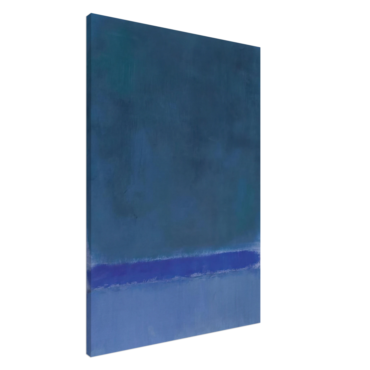 Mark Rothko - Untitled Green on Blue - 1968 Canvas - 20x30 cm / 8x12 inches-canvas