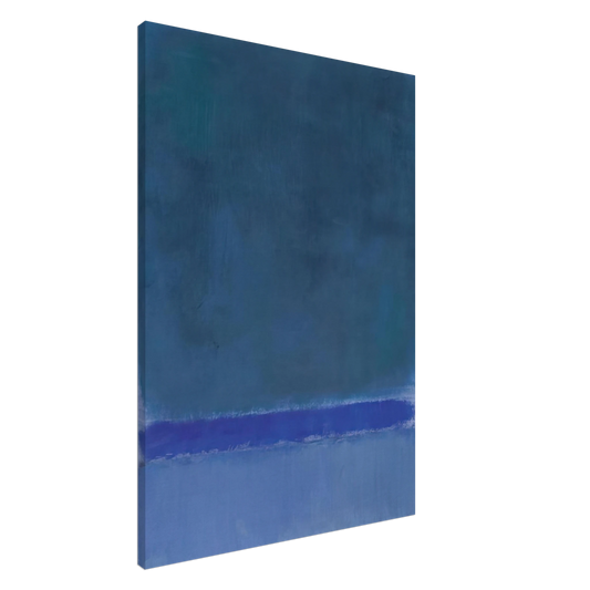 Mark Rothko - Untitled Green on Blue - 1968 Canvas - 20x30 cm / 8x12 inches-canvas