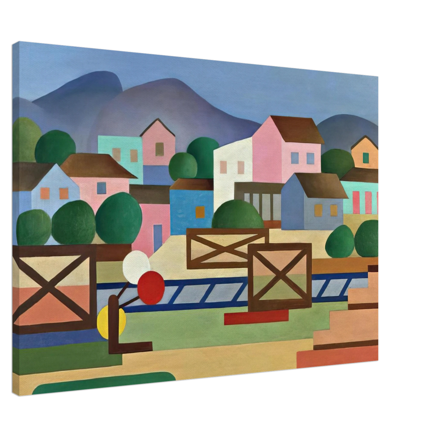 Tarsila do Amaral - Level II Pass Canvas - 20x30 cm / 8x12 inches-canvas