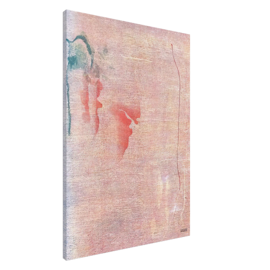 Helen Frankenthaler - Cedar Hill - 1983 Canvas - 20x30 cm / 8x12 inches-canvas