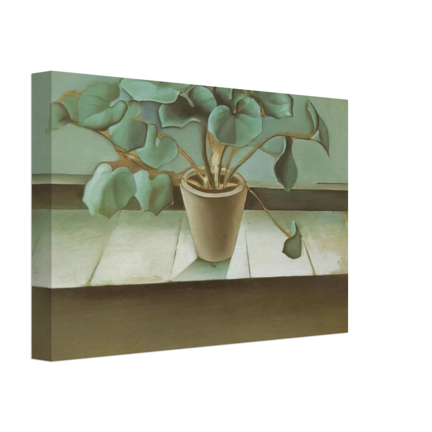 Salvador Dali - PLANT Canvas - 40x60 cm / 16x24 inches-canvas