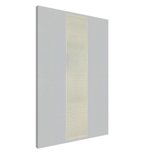 Dadamaino - Lettera 11 - 1979 Canvas - 20x30 cm / 8x12 inches-canvas