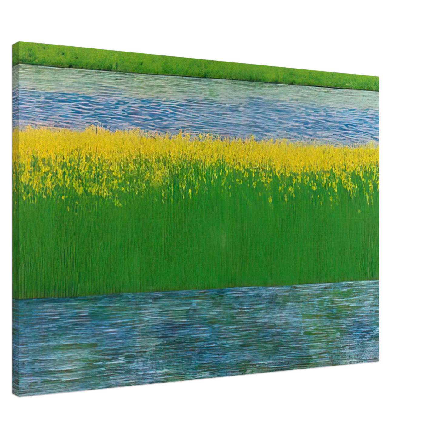 Jimmy Ernst - Sea of Grass - 1983 Canvas - 20x30 cm / 8x12 inches-canvas