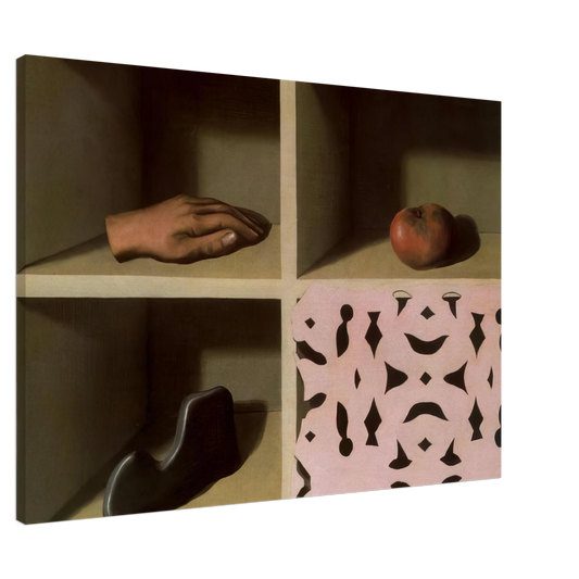 Rene Magritte - ONE NIGHT MUSEUM 1927 Canvas - 20x30 cm / 8x12 inches-canvas