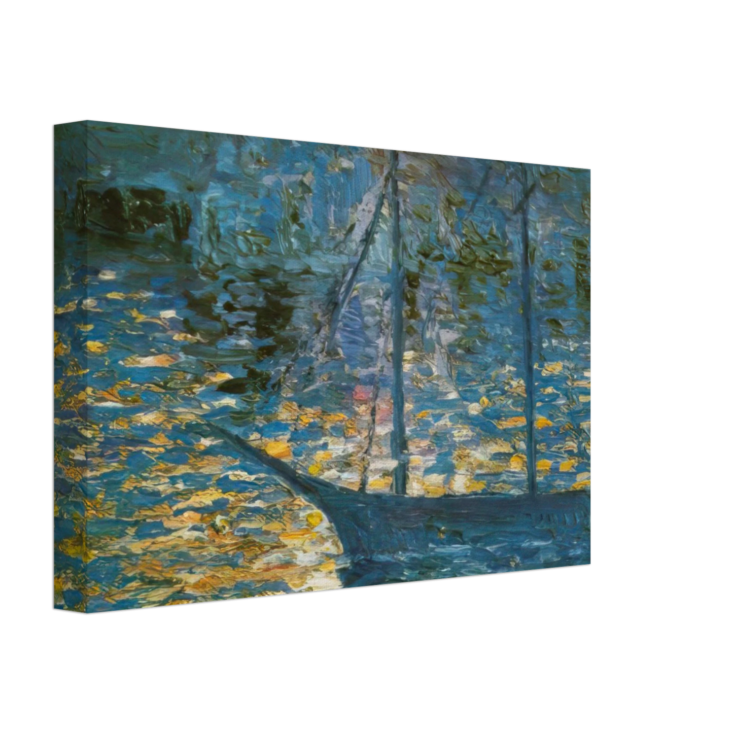 Salvador Dali - BOAT Canvas - 40x60 cm / 16x24 inches-canvas