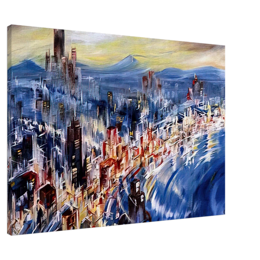 Konrad Zuse - Built for the Future Canvas - 20x30 cm / 8x12 inches-canvas