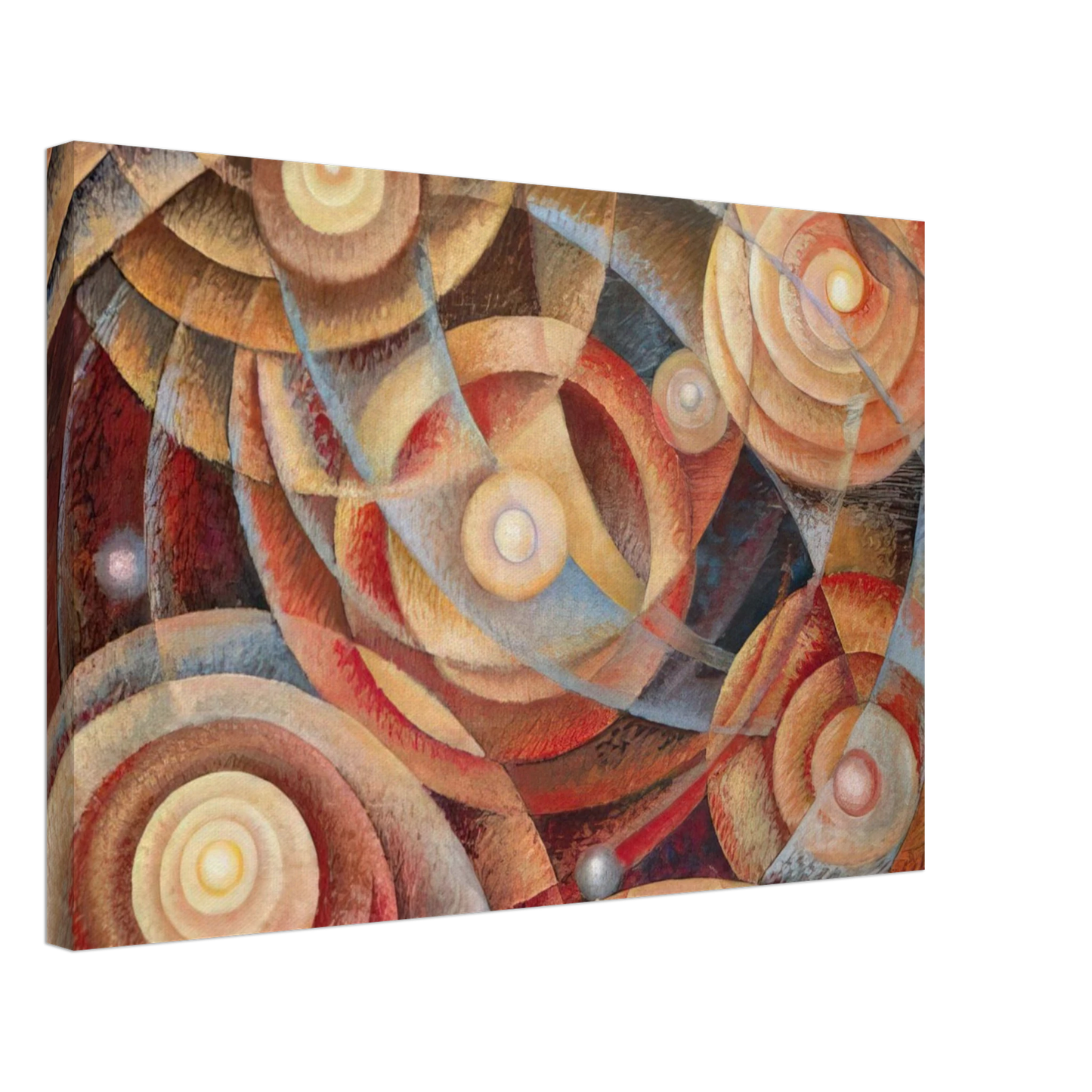 Gerardo Dottori - Ritmi astrali - 1916 Canvas - 40x60 cm / 16x24 inches-canvas