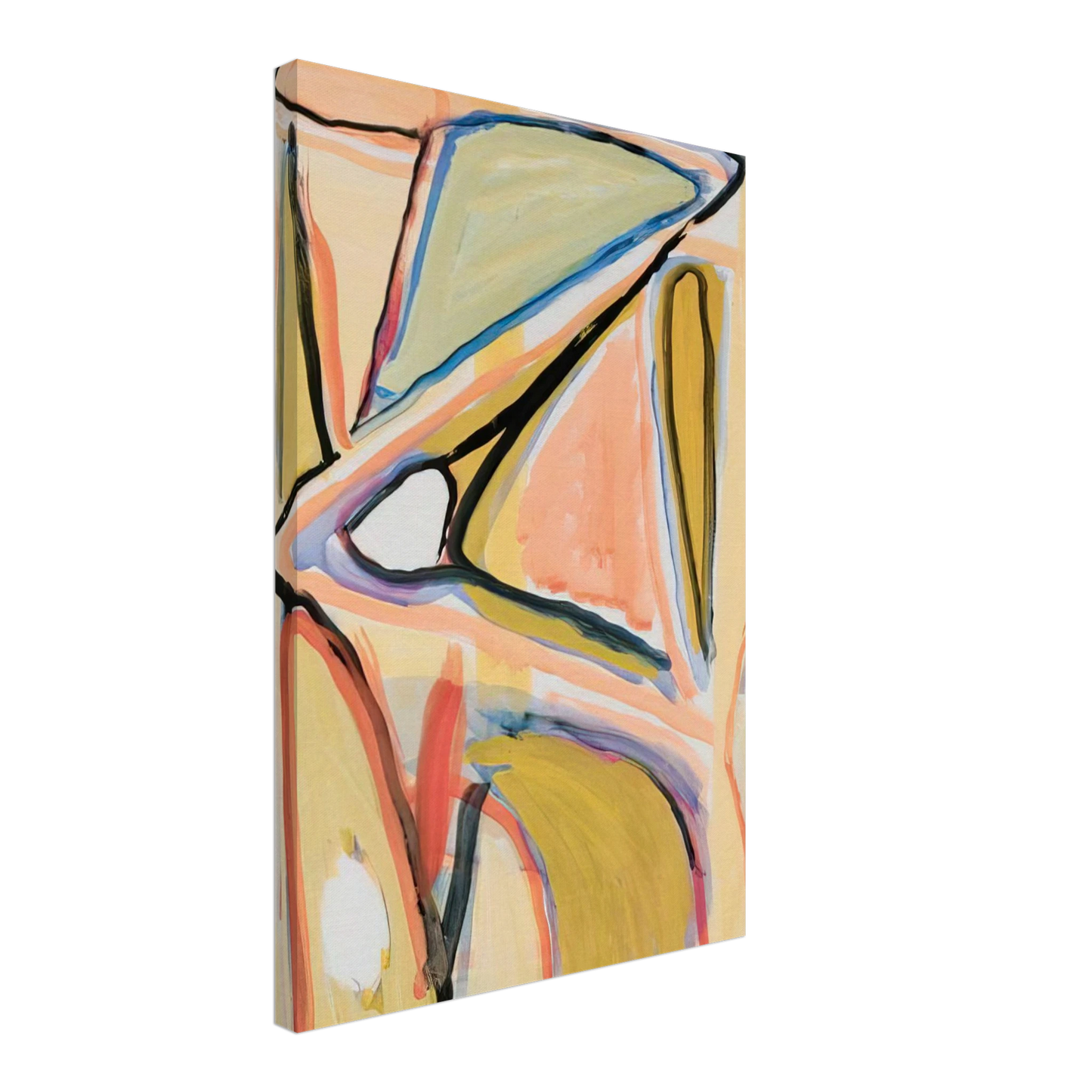 Bram van Velde - Composition - 1967 Canvas - 70x100 cm / 28x40 inches-canvas