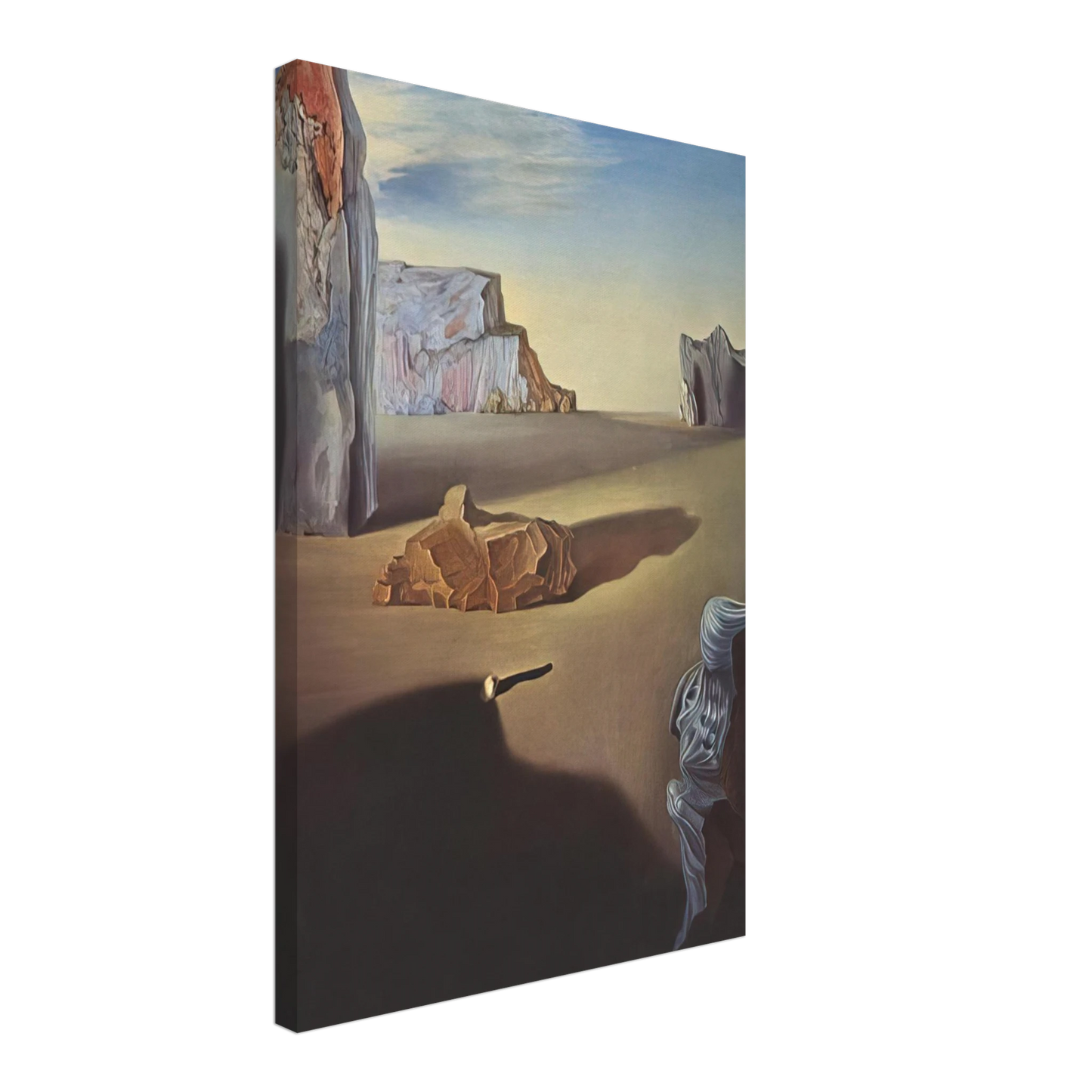 Salvador Dali - SHADES OF NIGHT DESCENDING Canvas - 40x60 cm / 16x24 inches-canvas