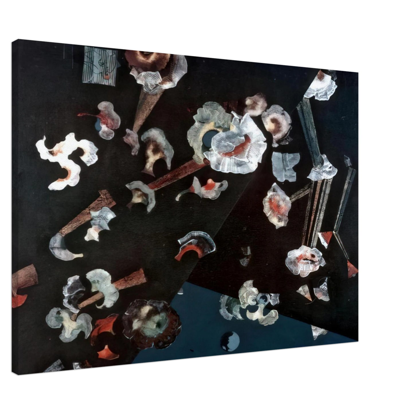 Max Ernst - Flowers of seashells Canvas - 20x30 cm / 8x12 inches-canvas