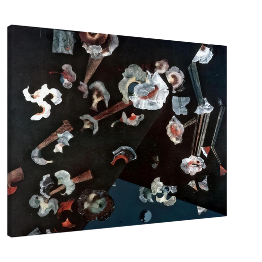 Max Ernst - Flowers of seashells Canvas - 20x30 cm / 8x12 inches-canvas