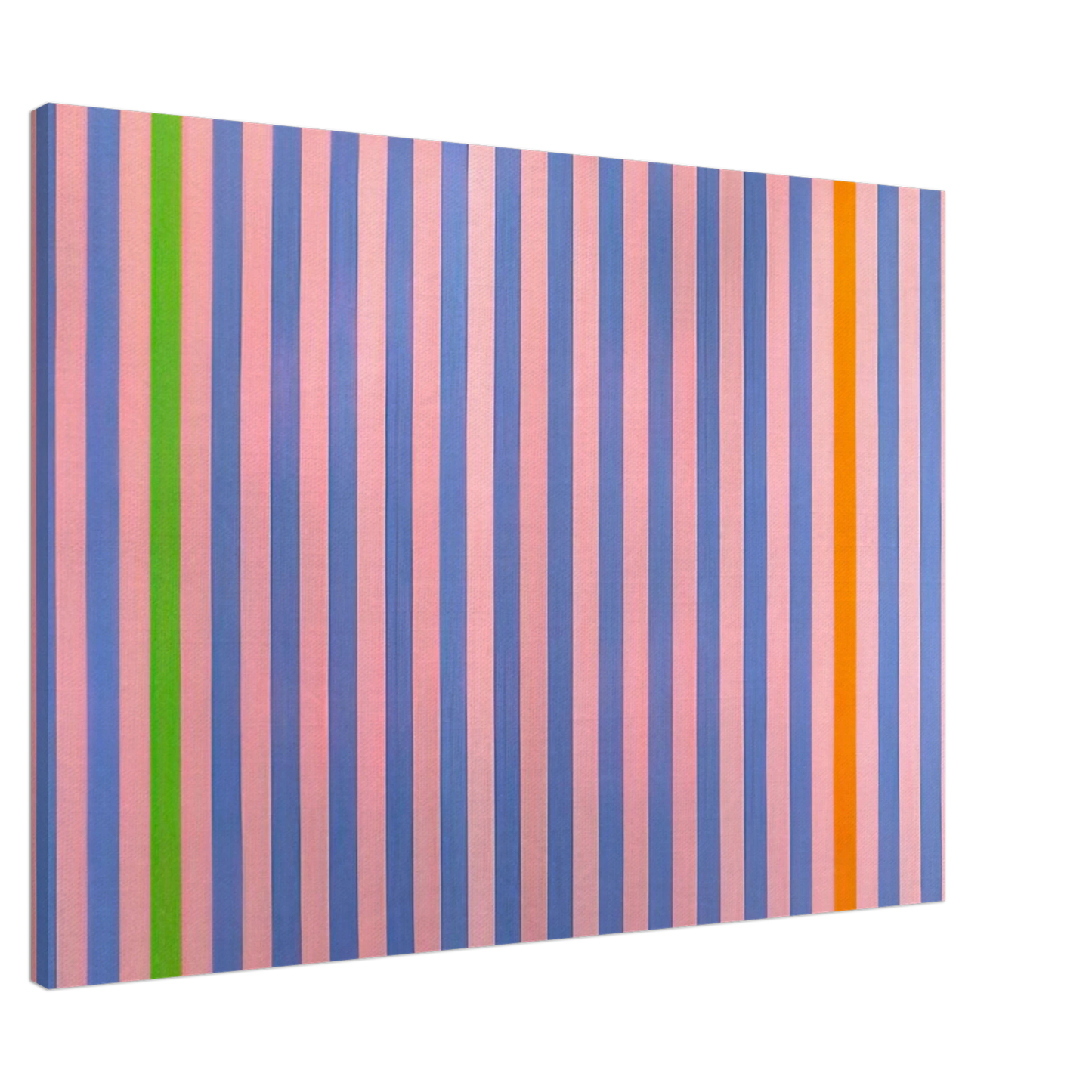 Gene Davis - Sweet Score-Skylark - 1960 Canvas - 20x30 cm / 8x12 inches-canvas