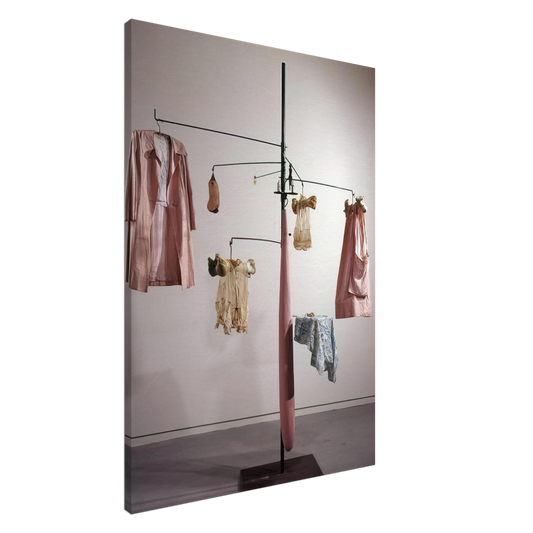 Louise Bourgeois - PINK DAYS AND BLUE DAYS 1997 Canvas - 20x30 cm / 8x12 inches-canvas