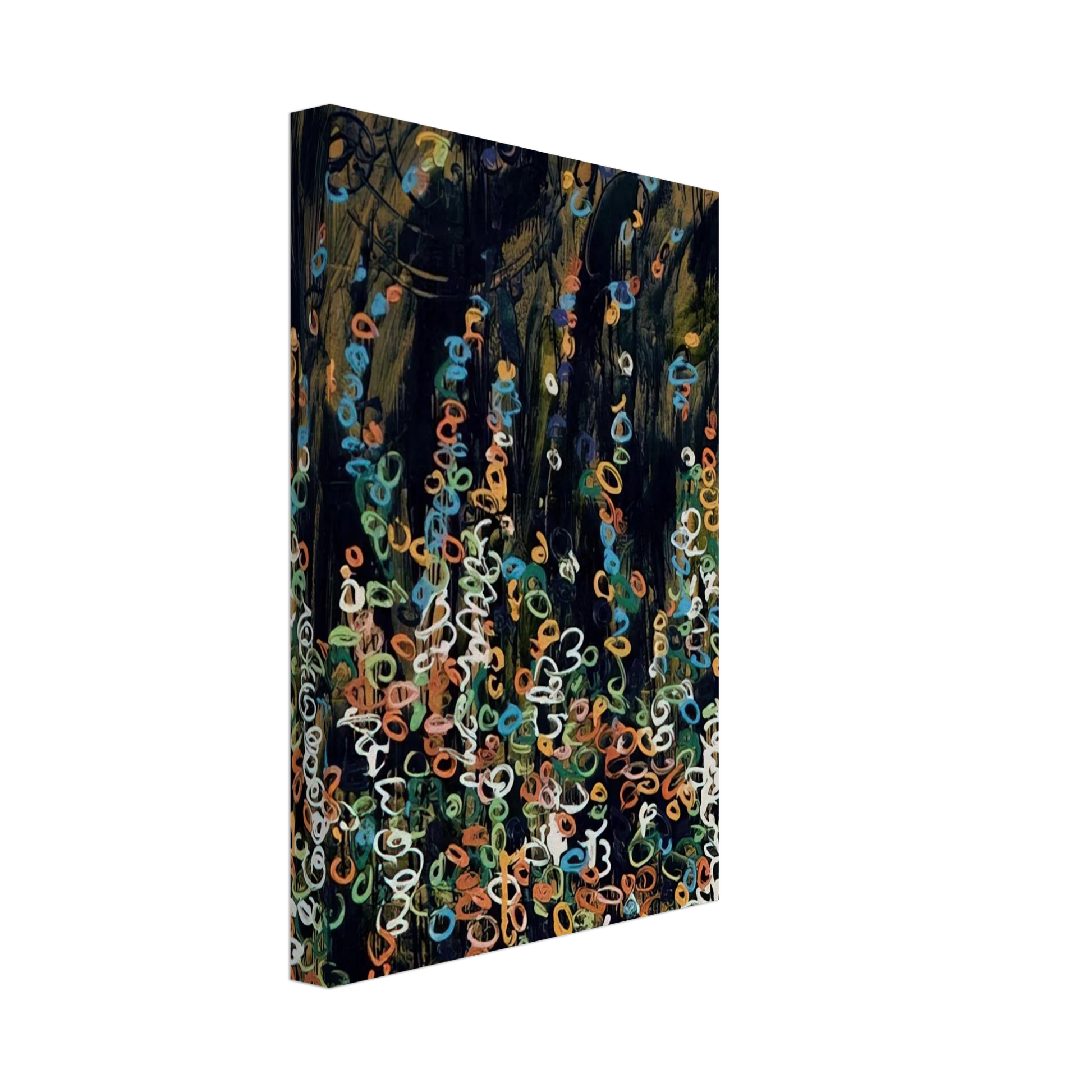 Mario Schifano - Sognato acquarello e dipinto a smalto - 1984 Canvas - 70x100 cm / 28x40 inches-canvas