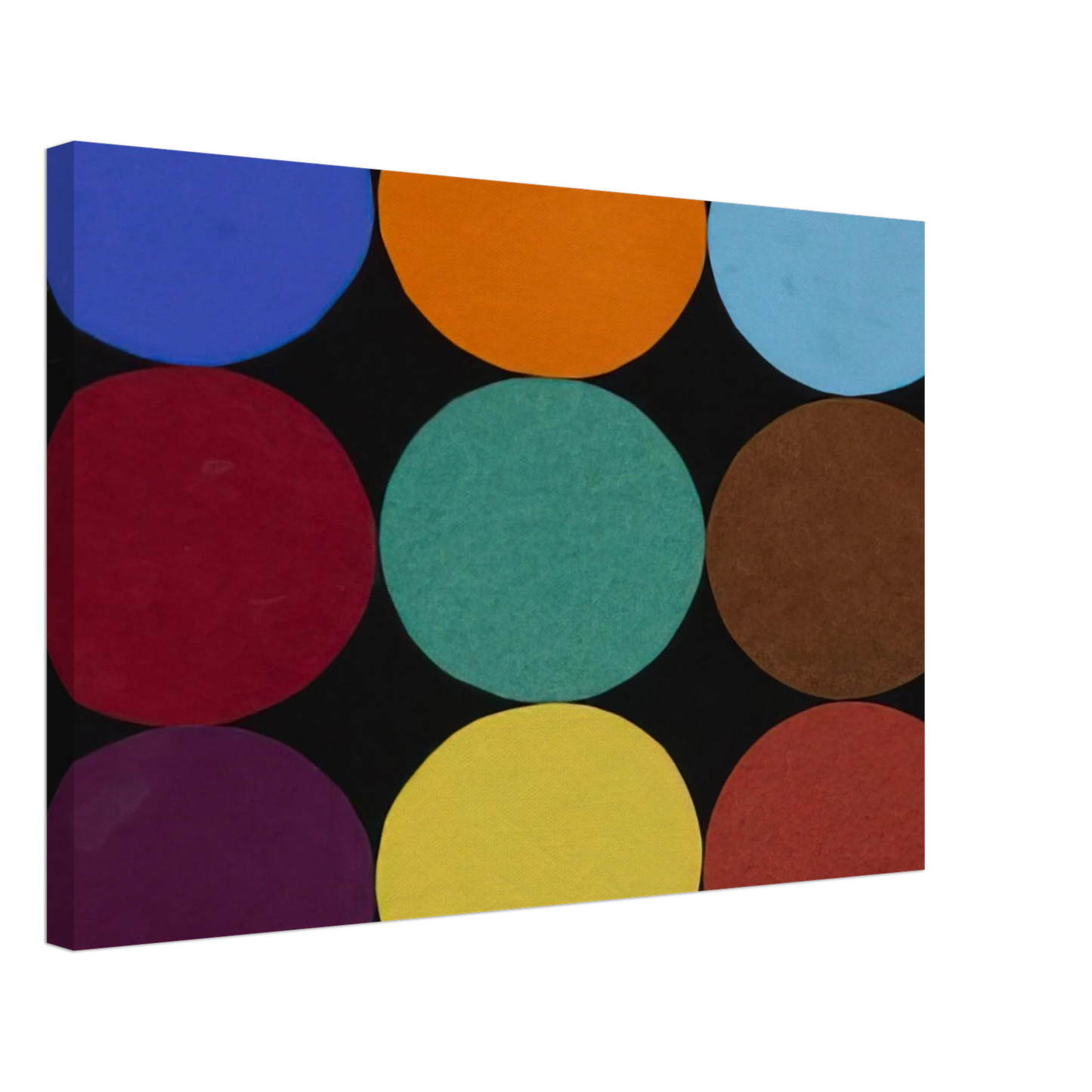 Ellsworth Kelly - Nine Colors Canvas - 40x60 cm / 16x24 inches-canvas