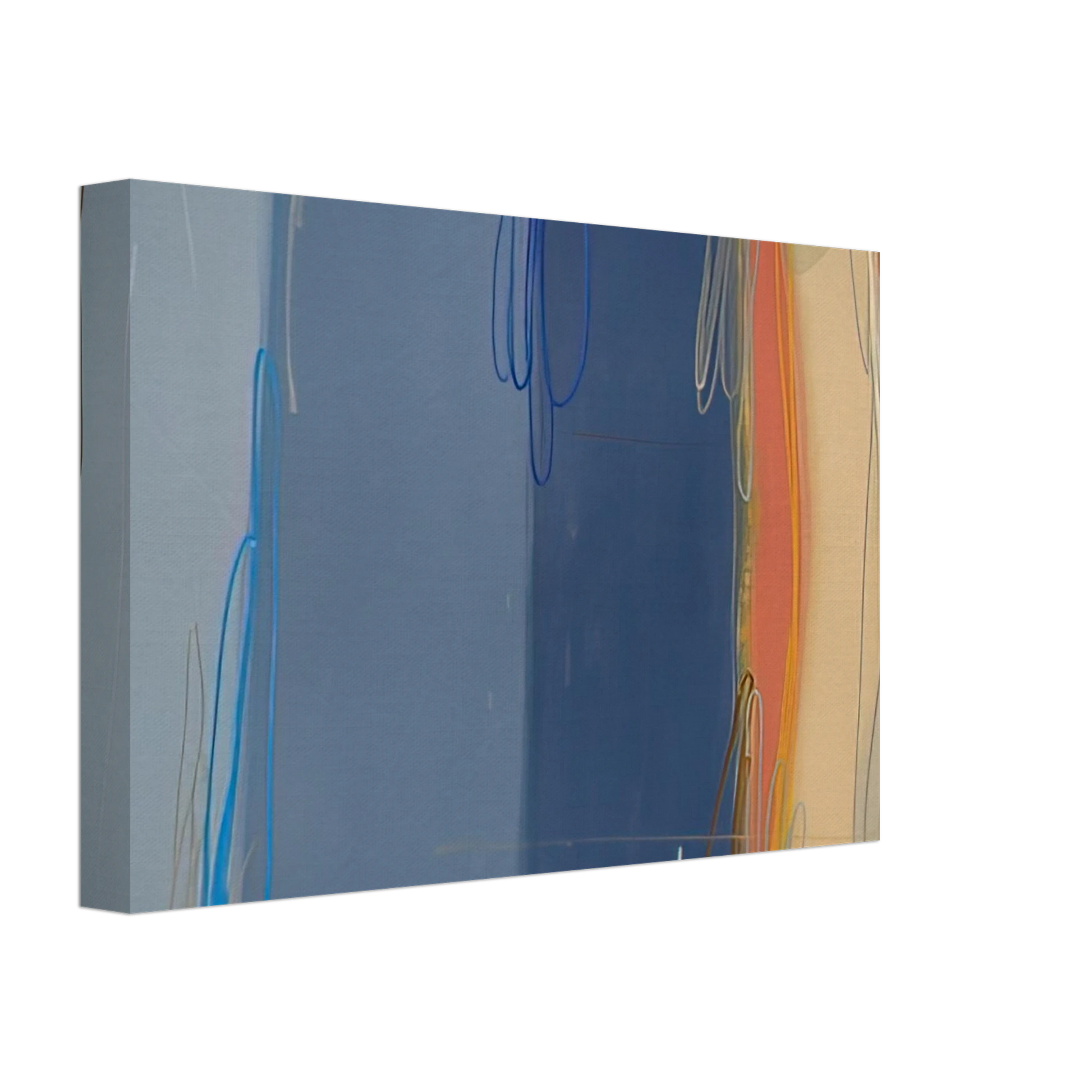 Larry Zox - Yours and Mine - 1993 Canvas - 70x100 cm / 28x40 inches-canvas