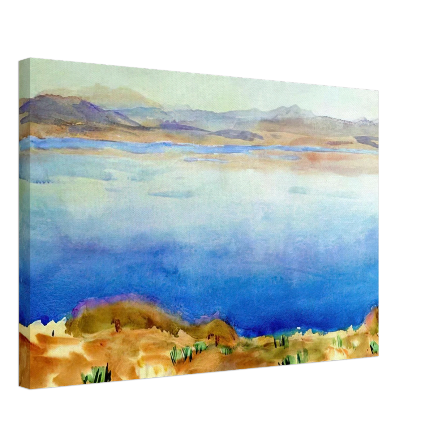 John Singer Sargent - The Lake of Tiberias Canvas - 70x100 cm / 28x40 inches-canvas