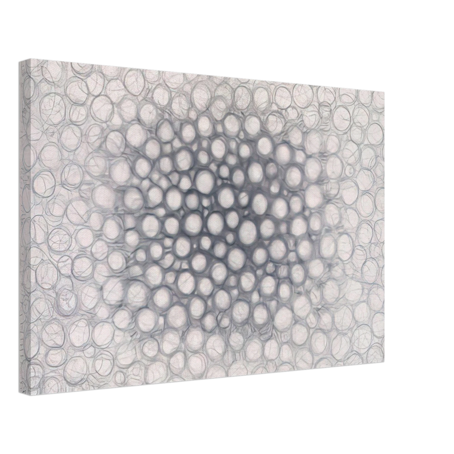 Richard Pousette-Dart - Light Gathers to the Question of No - 1979 Canvas - 40x60 cm / 16x24 inches-canvas