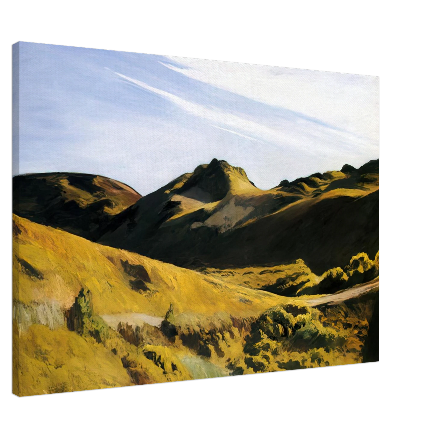 Edward Hopper - The Camel s Hump Canvas - 20x30 cm / 8x12 inches-canvas