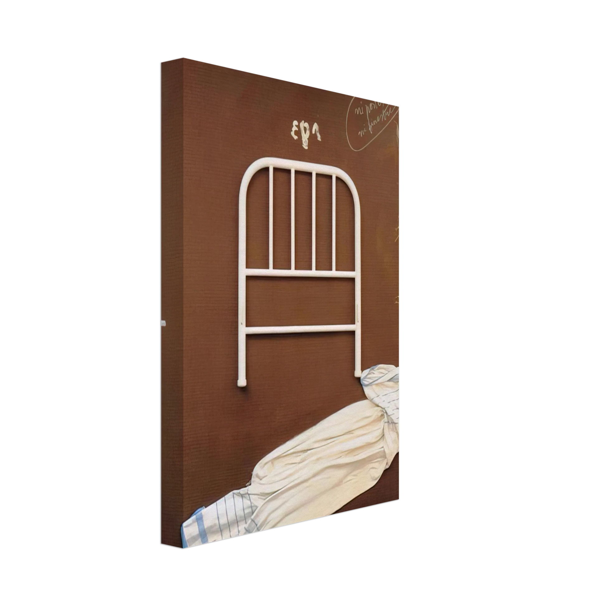 Antoni Tapies - NO DOORS OR WINDOWS 1993 Canvas - 70x100 cm / 28x40 inches-canvas