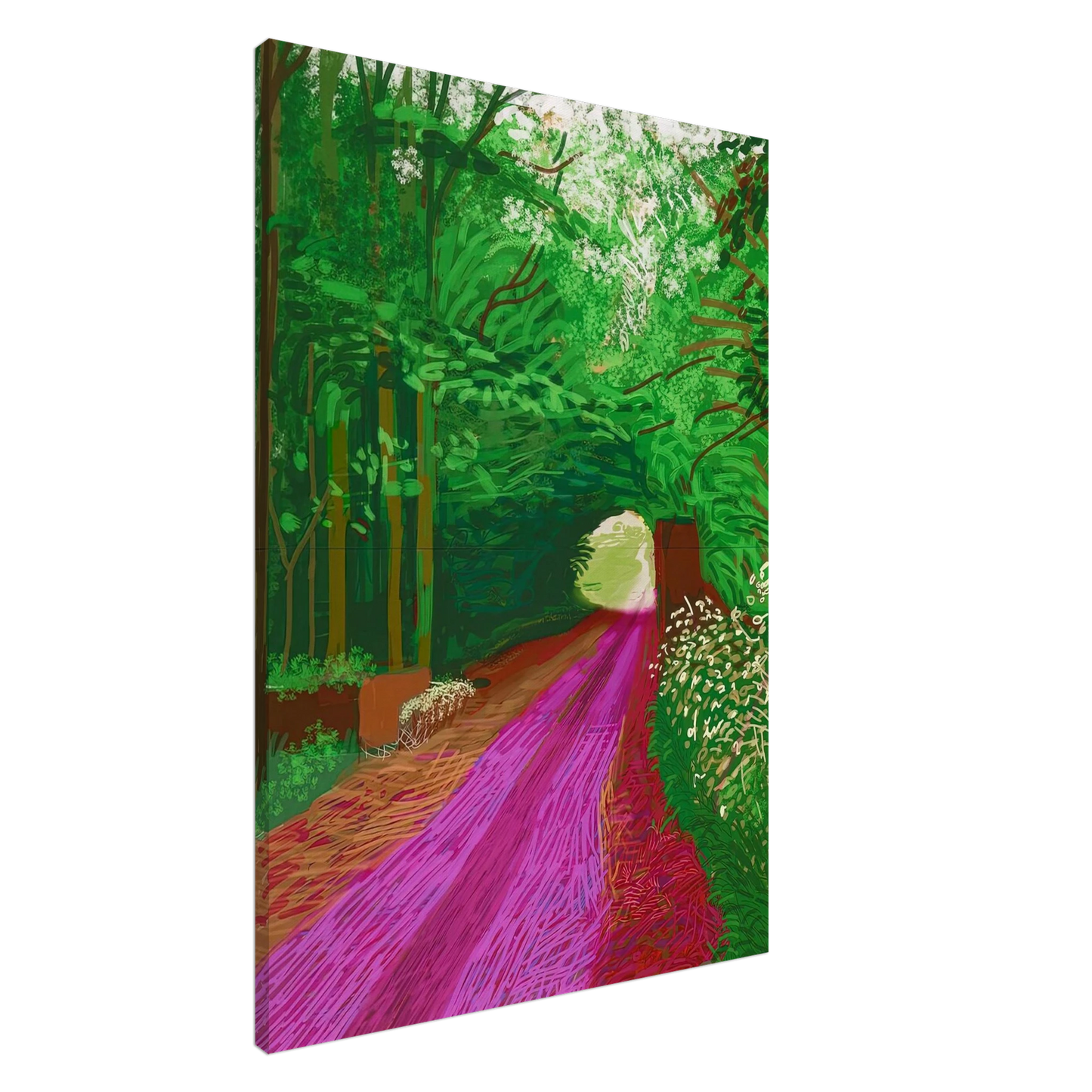 David Hockney - David Hockney Canvas - 20x30 cm / 8x12 inches-canvas