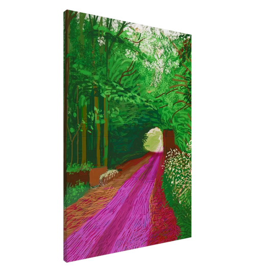David Hockney - David Hockney Canvas - 20x30 cm / 8x12 inches-canvas