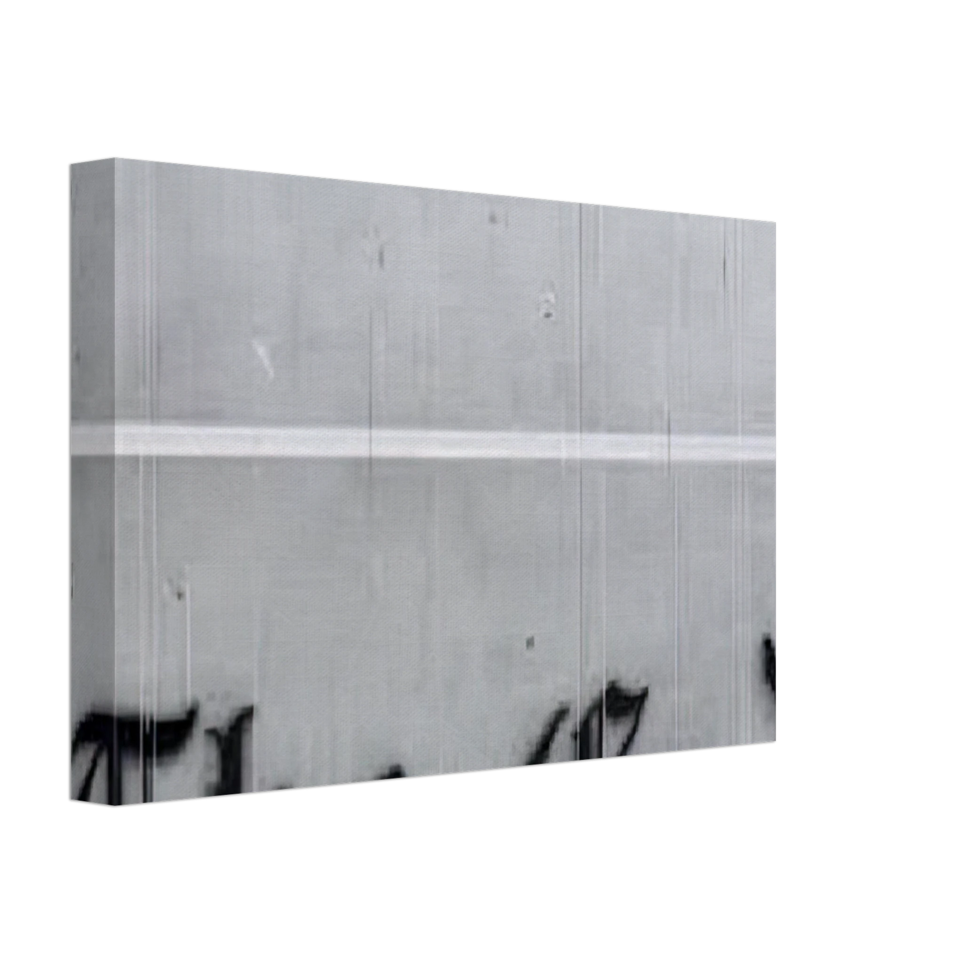 Edward Ruscha - THE END 1991 Canvas - 40x60 cm / 16x24 inches-canvas