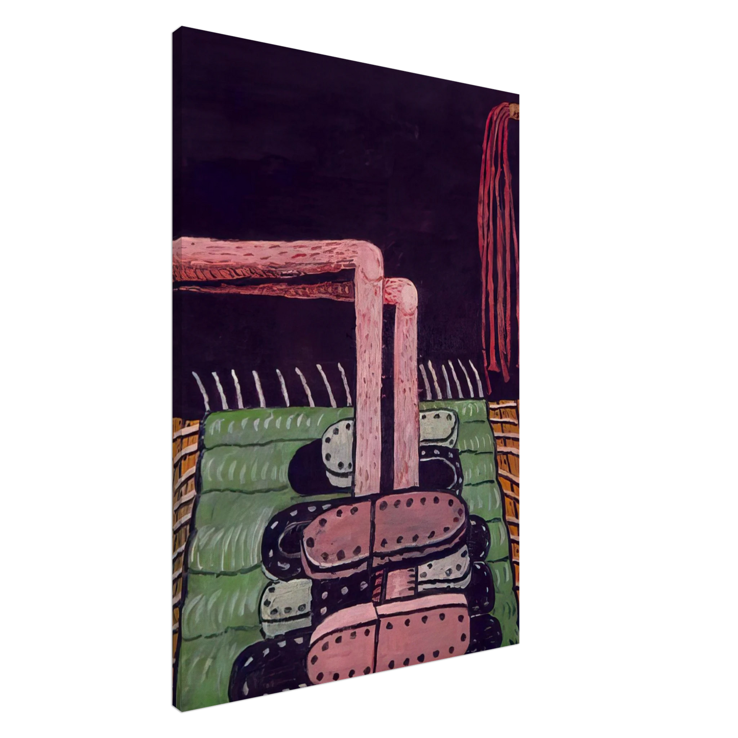 Philip Guston - GREEN RUG Canvas - 20x30 cm / 8x12 inches-canvas