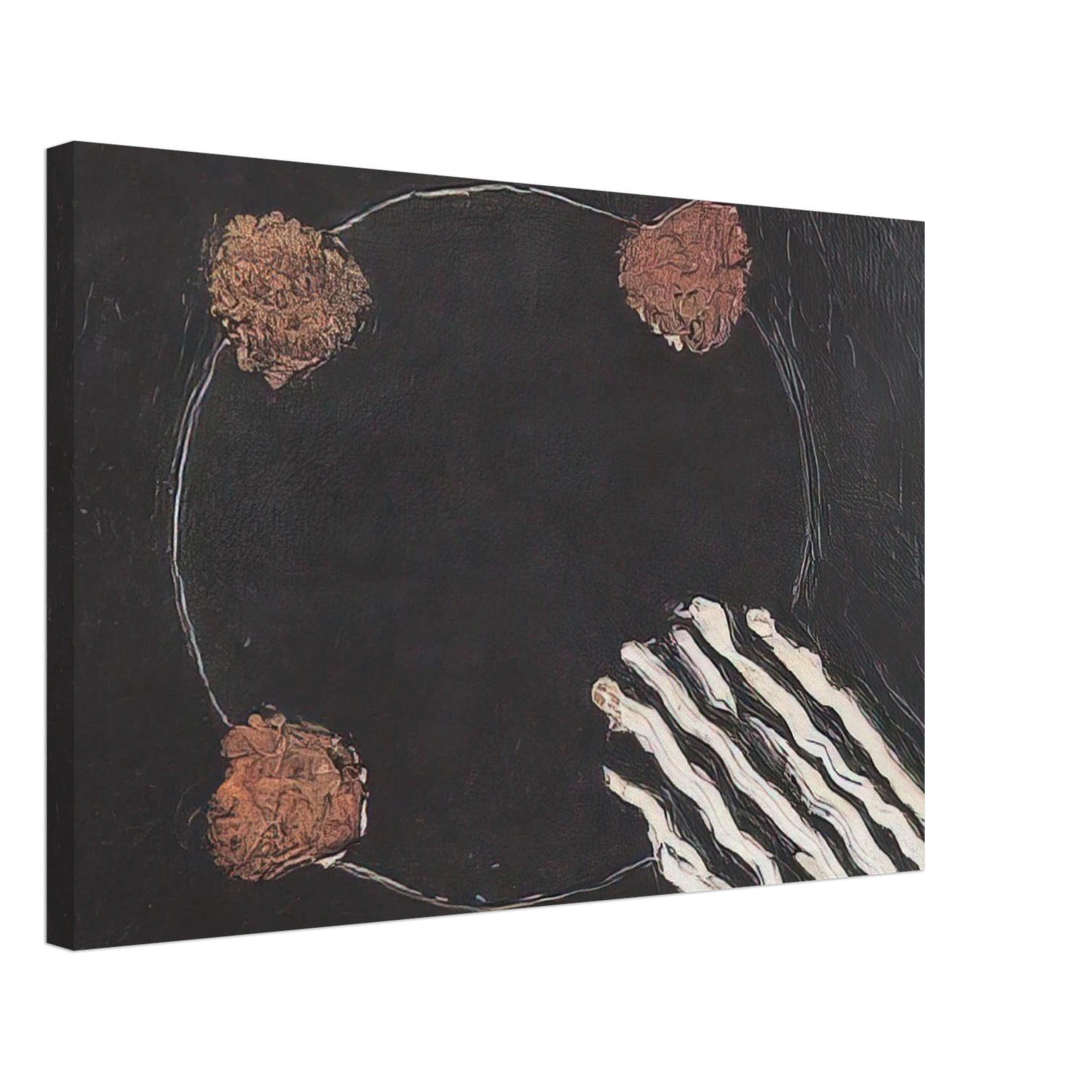 Forrest Bess - Untitled, No. 14 - 1952 Canvas - 40x60 cm / 16x24 inches-canvas