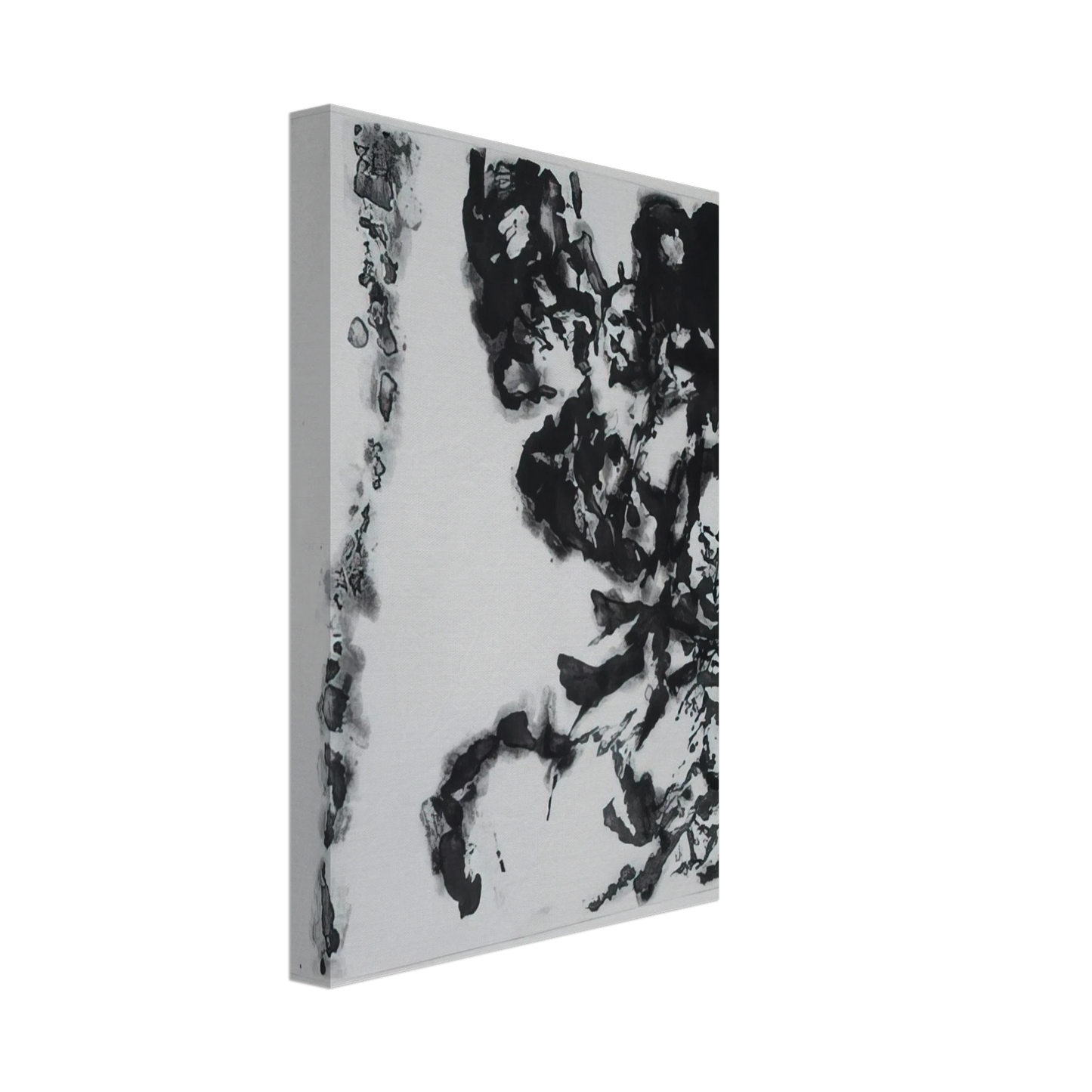 Zao Wou-Ki - EULOGY ON THE EXTREMELY DELICATE THINGS 1993 Canvas - 40x60 cm / 16x24 inches-canvas