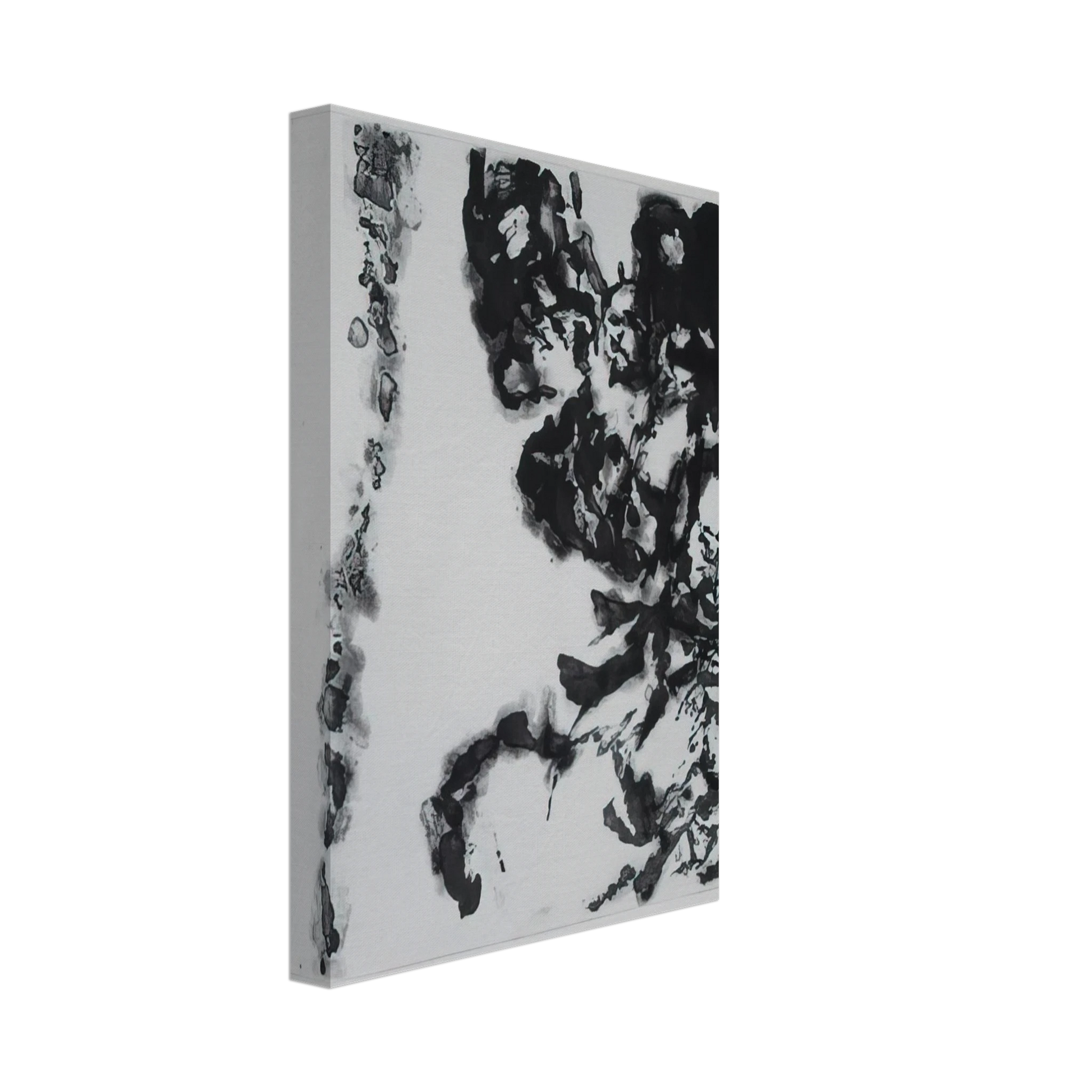 Zao Wou-Ki - EULOGY ON THE EXTREMELY DELICATE THINGS 1993 Canvas - 40x60 cm / 16x24 inches-canvas