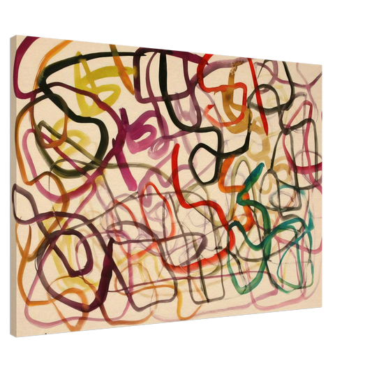 William Saroyan - #21 Saturday October 17, 1964 Fresno - 1964 Canvas - 20x30 cm / 8x12 inches-canvas