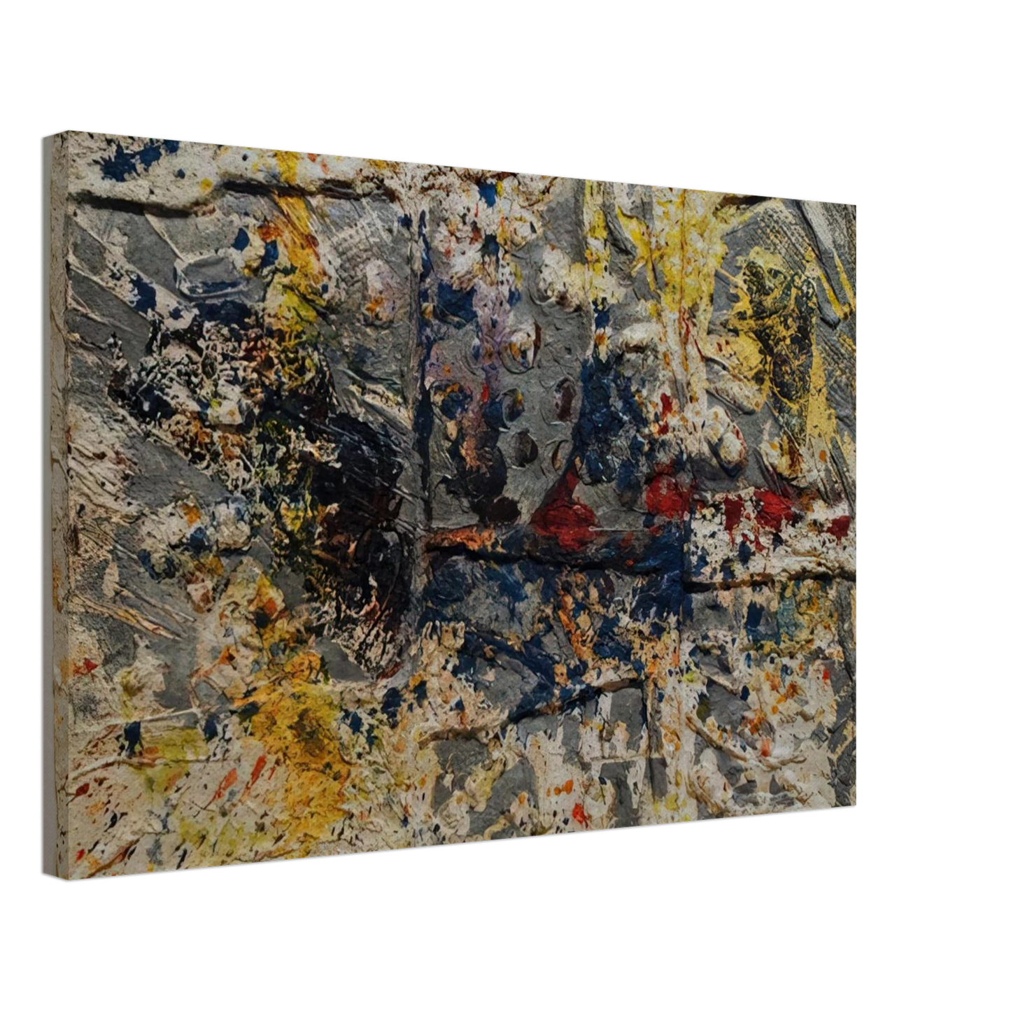 Sam Gilliam - Elegy #2 Canvas - 40x60 cm / 16x24 inches-canvas