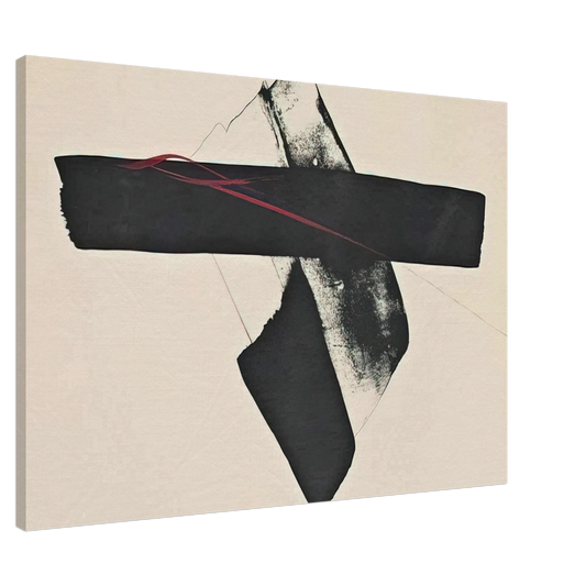 Toko Shinoda - Sound - Abstract Expressionism Canvas - 20x30 cm / 8x12 inches-canvas