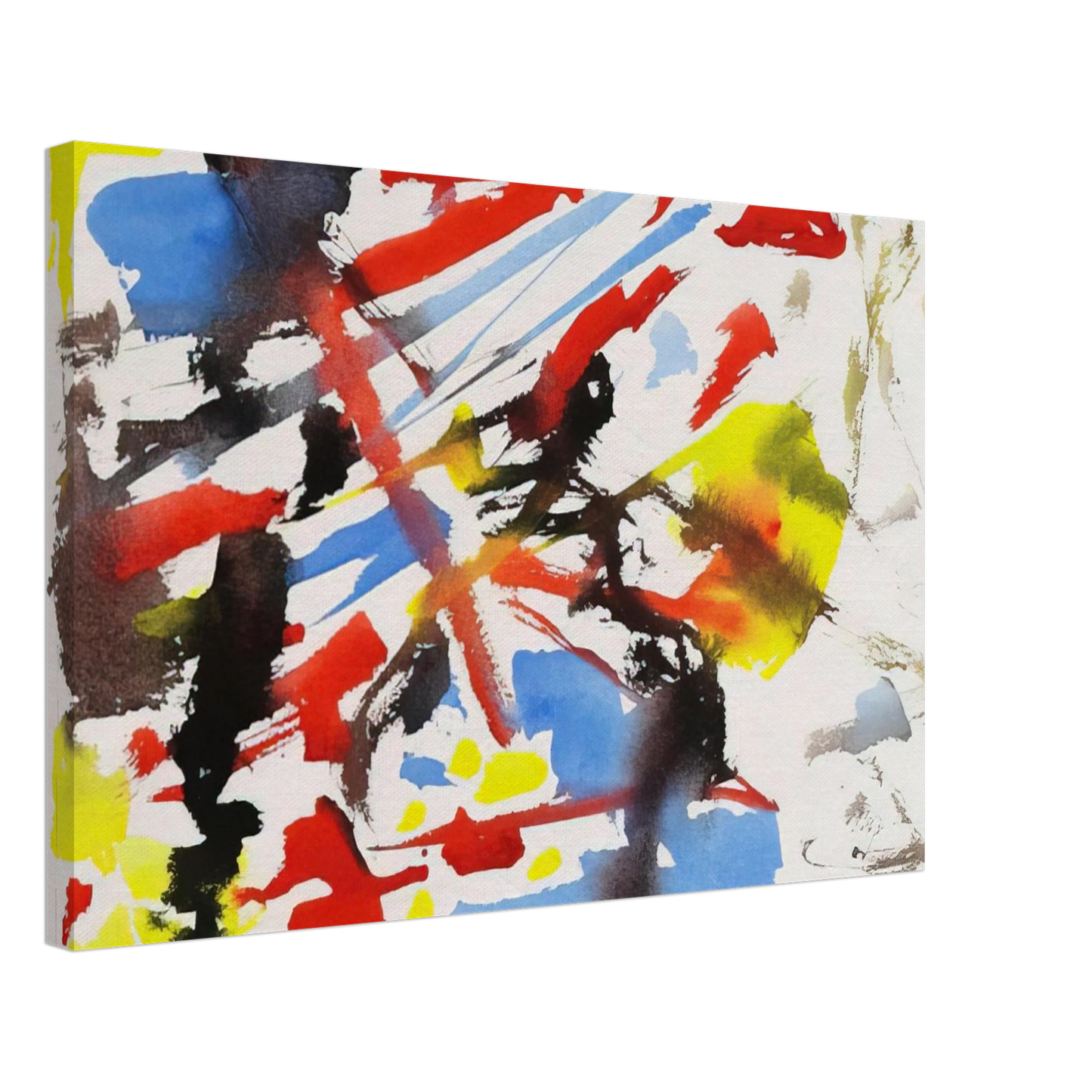 Ernst Wilhelm Nay - Farbspiele - 1952 Canvas - 40x60 cm / 16x24 inches-canvas