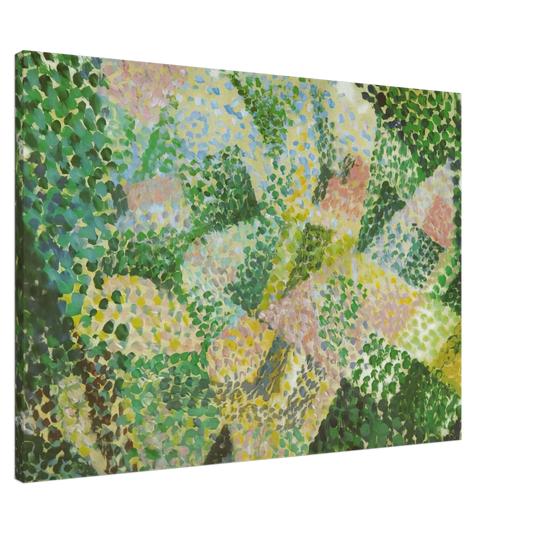 Salvador Dali - UNTITLED LANDSCAPE NEAR MADRID Canvas - 20x30 cm / 8x12 inches-canvas