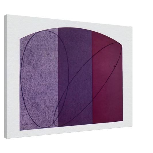 Robert Mangold - UNTITLED FCPA 1995 Canvas - 20x30 cm / 8x12 inches-canvas