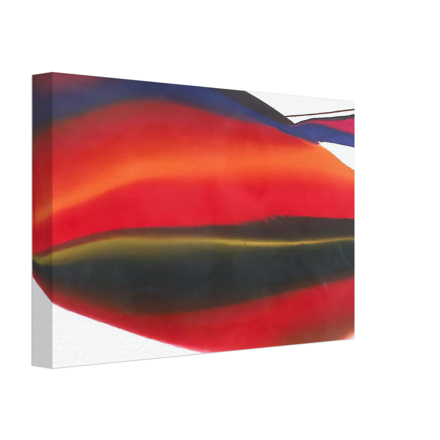 Paul Jenkins - Phenomena Lands End - 1974 Canvas - 40x60 cm / 16x24 inches-canvas