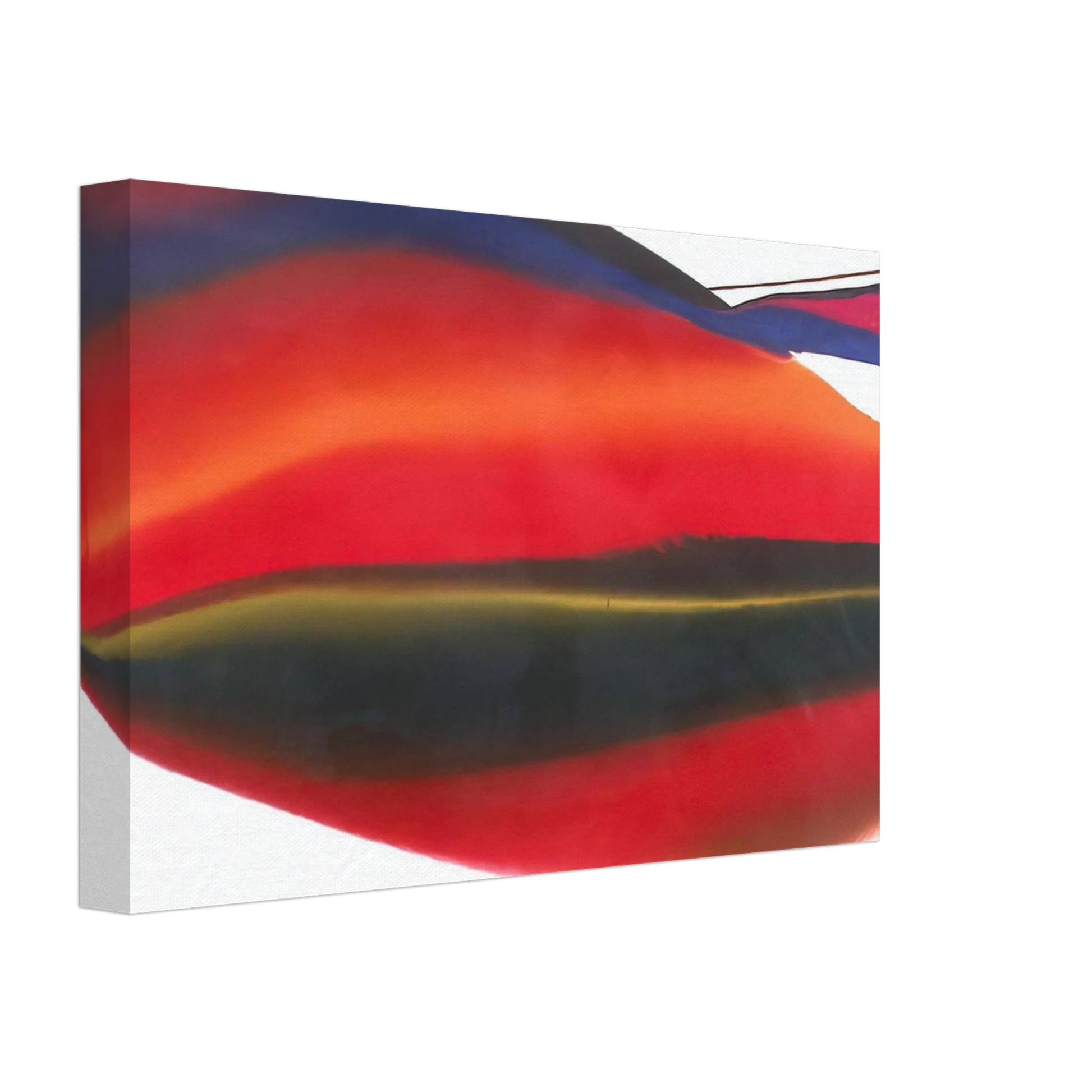 Paul Jenkins - Phenomena Lands End - 1974 Canvas - 40x60 cm / 16x24 inches-canvas