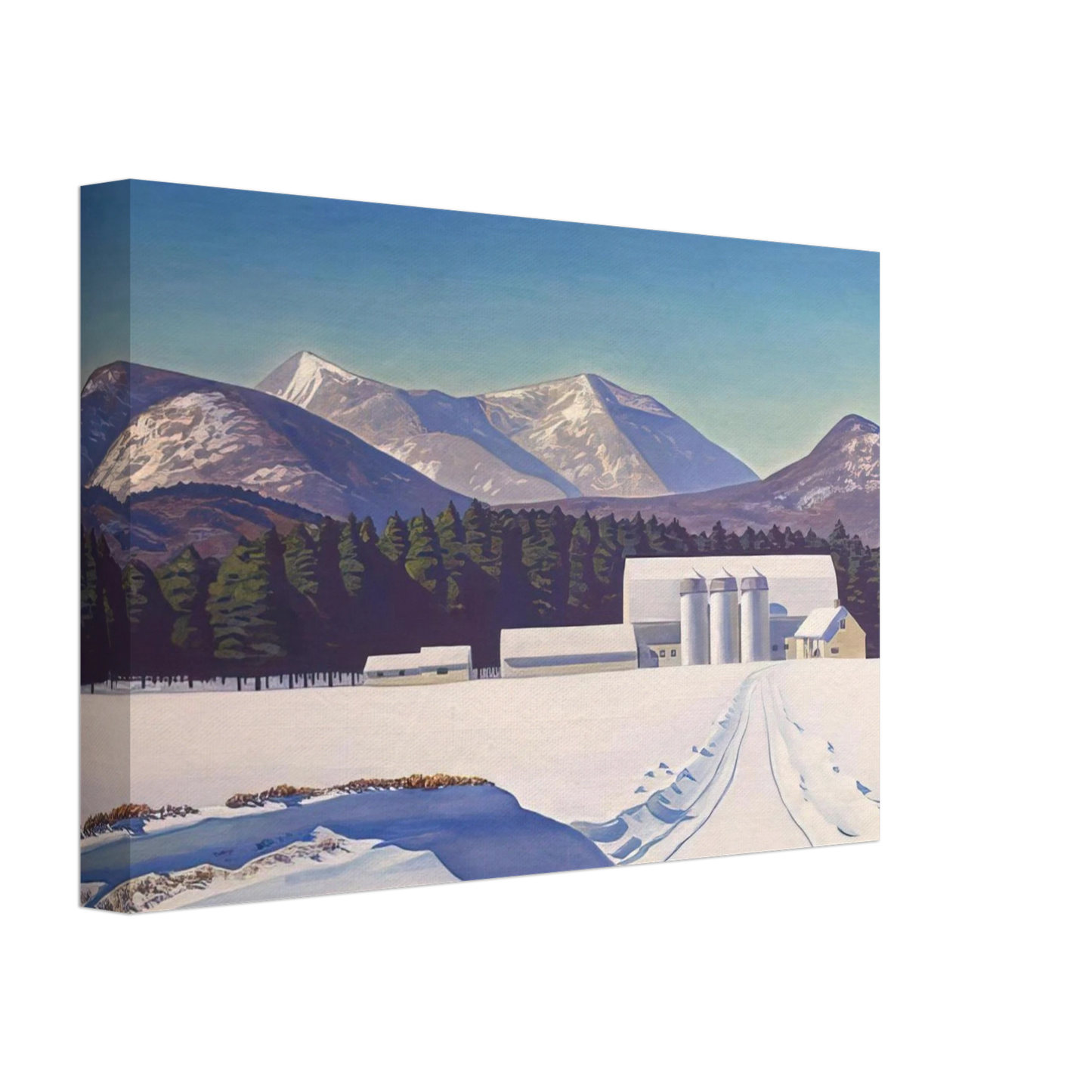 Rockwell Kent - Road to Asgaard   Adirondack Canvas - 70x100 cm / 28x40 inches-canvas