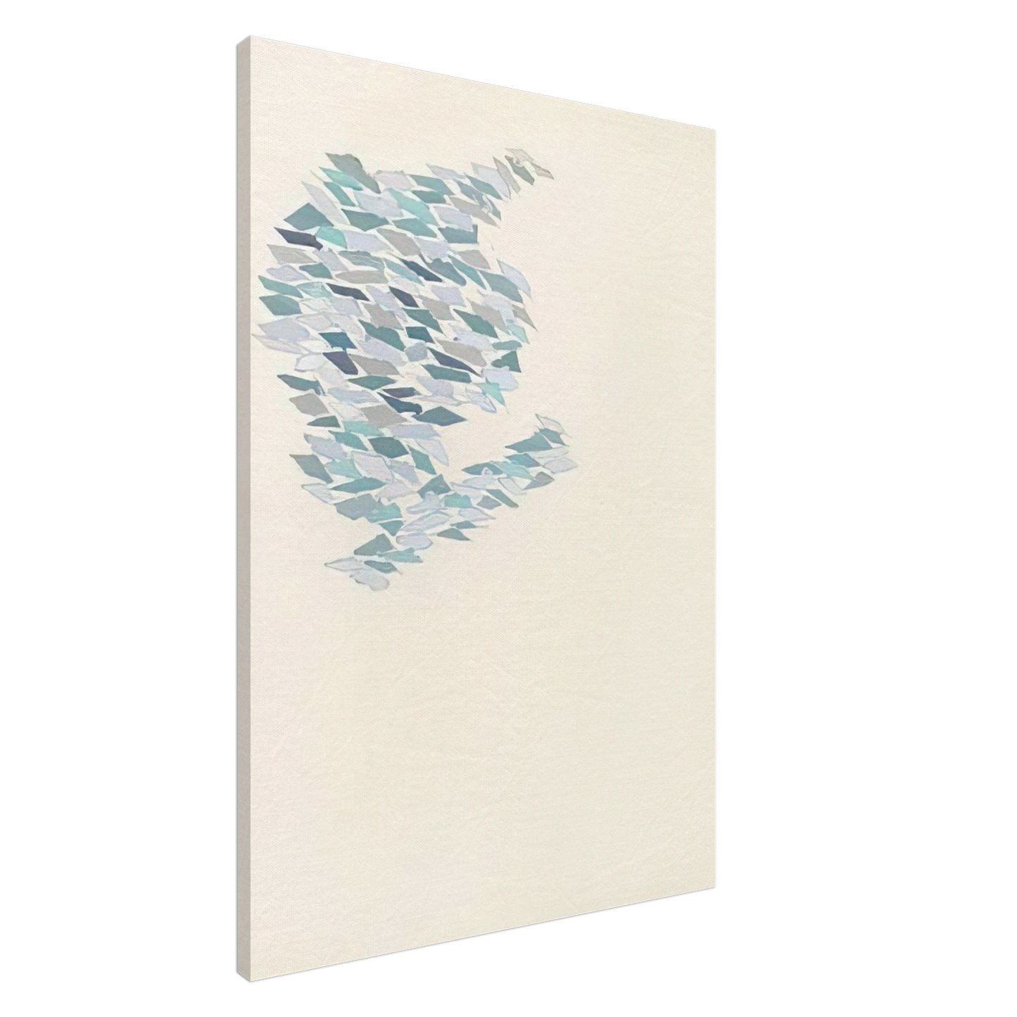 Robert Goodnough - Pastel I - 1971 Canvas - 20x30 cm / 8x12 inches-canvas